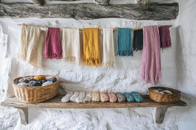 ręcznie haftowane tkaniny